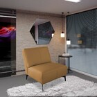 Poltrona Decorativa Sala De Estar Sem Braço Frances Confort C