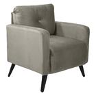 Poltrona Decorativa Sala E Escritorio Bahamas Veludo Matrix