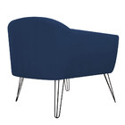 Poltrona Decorativa Sala Escritório Jolly Suede Azul Marinho