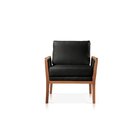 Poltrona Decorativa Sala Estar Julia Linho Preto