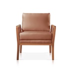 Poltrona Decorativa Sala Estar Julia Suede Rosê 19