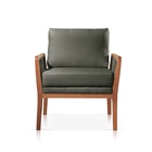 Poltrona Decorativa Sala Estar Julia Veludo Cinza 10