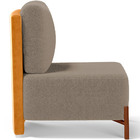 Poltrona Decorativa Sala Estar Living Pés Madeira Hungria L02