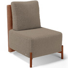 Poltrona Decorativa Sala Estar Living Pés Madeira Hungria L02