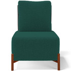 Poltrona Decorativa Sala Estar Living Pés Madeira Hungria L02