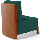 Poltrona Decorativa Sala Estar Living Pés Madeira Hungria L02