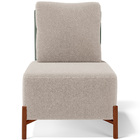 Poltrona Decorativa Sala Estar Living Pés Madeira Hungria L02