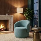 Poltrona Decorativa Sala Estar Orgânica Beatriz Boucle - Mont