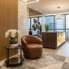 Poltrona Decorativa Sala Estar Orgânica Beatriz Corino Ocre -