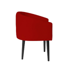 Poltrona Decorativa Sandy Para Escritório Consultório Sala De