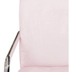 Poltrona Decorativa Sara Pes Cromado Suede Amarelo - Amarena