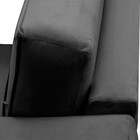 Poltrona Decorativa Sarah Veludo Preto - Star Confort