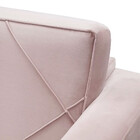 Poltrona Decorativa Sarah Veludo Rose - Speciale Home