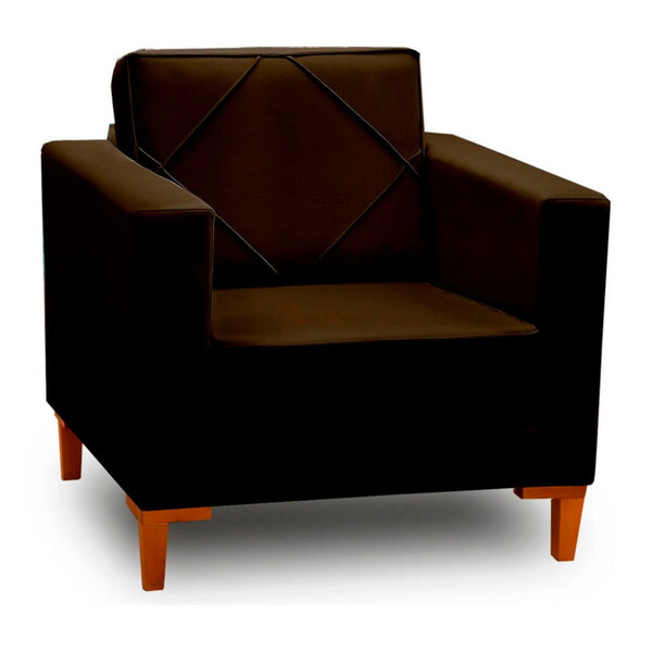 Poltrona Decorativa Sarah Veludo Soft Skin Speciale Home