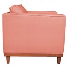 Poltrona Decorativa Suede Esper  Coral