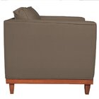 Poltrona Decorativa Suede Esper  Marrom