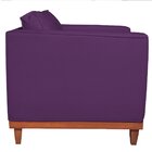 Poltrona Decorativa Suede Esper  Roxo