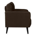 Poltrona Decorativa Veludo Bahamas Marrom