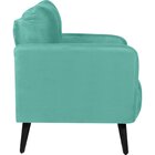 Poltrona Decorativa Veludo Bahamas Verde Menta