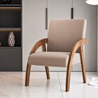 Poltrona Decorativa Veludo Duda Espresso Móveis Tabaco