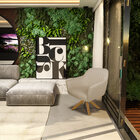 Poltrona Decorativa Versalhes Pés Madeira Giratório Linho Beg