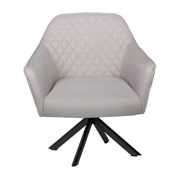 Poltrona Decorativa Versalhes Pés Madeira Giratório Preto Lin