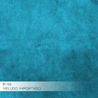 Poltrona Decorativa Versalhes Pés Preto Giratório Veludo Azul