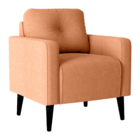 Poltrona Decorativa Viale Boucle Mostarda