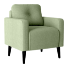 Poltrona Decorativa Viale Boucle Oliva