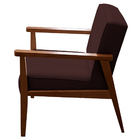 Poltrona Decorativa Vitoria P/ Sala E Recepção Dimartins Bordo