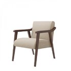 Poltrona Decorativo 56x74x78cm Madeira Maciça Flavia Volttoni