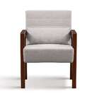 Poltrona Detroit Bege Mesclado Claro