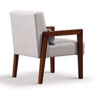 Poltrona Detroit Bege Mesclado Claro