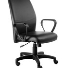 Poltrona Diretor Com Braços Linha Ferrari Preto