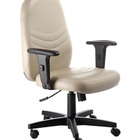 Poltrona Diretor Giratória Com Braços  Linha Veneza Cor Amare