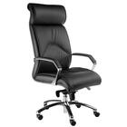 Poltrona Diretor Luxuosa Braços Fixos Eiffel Preto