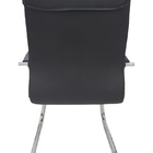 Poltrona Diretor Luxuosa Com Base Fixa Linha Eiffel Preto