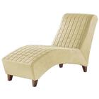 Poltrona Divã Chaise Longue Individual Bege