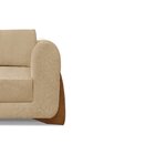 Poltrona Djon Linho  Dourado