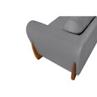 Poltrona Djon Linho Cinza