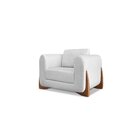 Poltrona Djon Linho Grigio