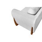 Poltrona Djon Linho Grigio