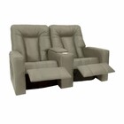 Poltrona Do Papai 02 Lugares Reclinável Com Porta-copos Jetta