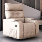 Poltrona Do Papai Cris 84cm Giratória Balanço Reclinável Manu