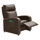 Poltrona Do Papai Decorativa Giorno Pu Sintético Marrom G37 -