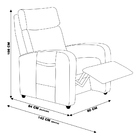 Poltrona Do Papai Decorativa Giorno Pu Sintético Marrom G37 -