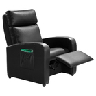 Poltrona Do Papai Decorativa Giorno Pu Sintético Preto G37 -