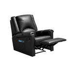 Poltrona Do Papai Decorativa Trigon Pu Sintético Preto G37 -