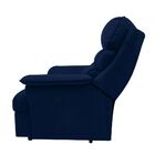 Poltrona Do Papai Elétrica Reclinável Alana Dimartins Azul Ma