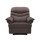 Poltrona Do Papai Elétrica Reclinável Alana Suede Marrom